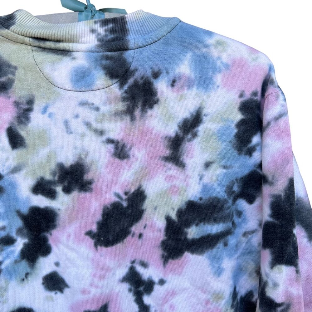 90 Degree by Reflex Tie Dye Crop Sweatshirt Size S - Picture 11 of 12